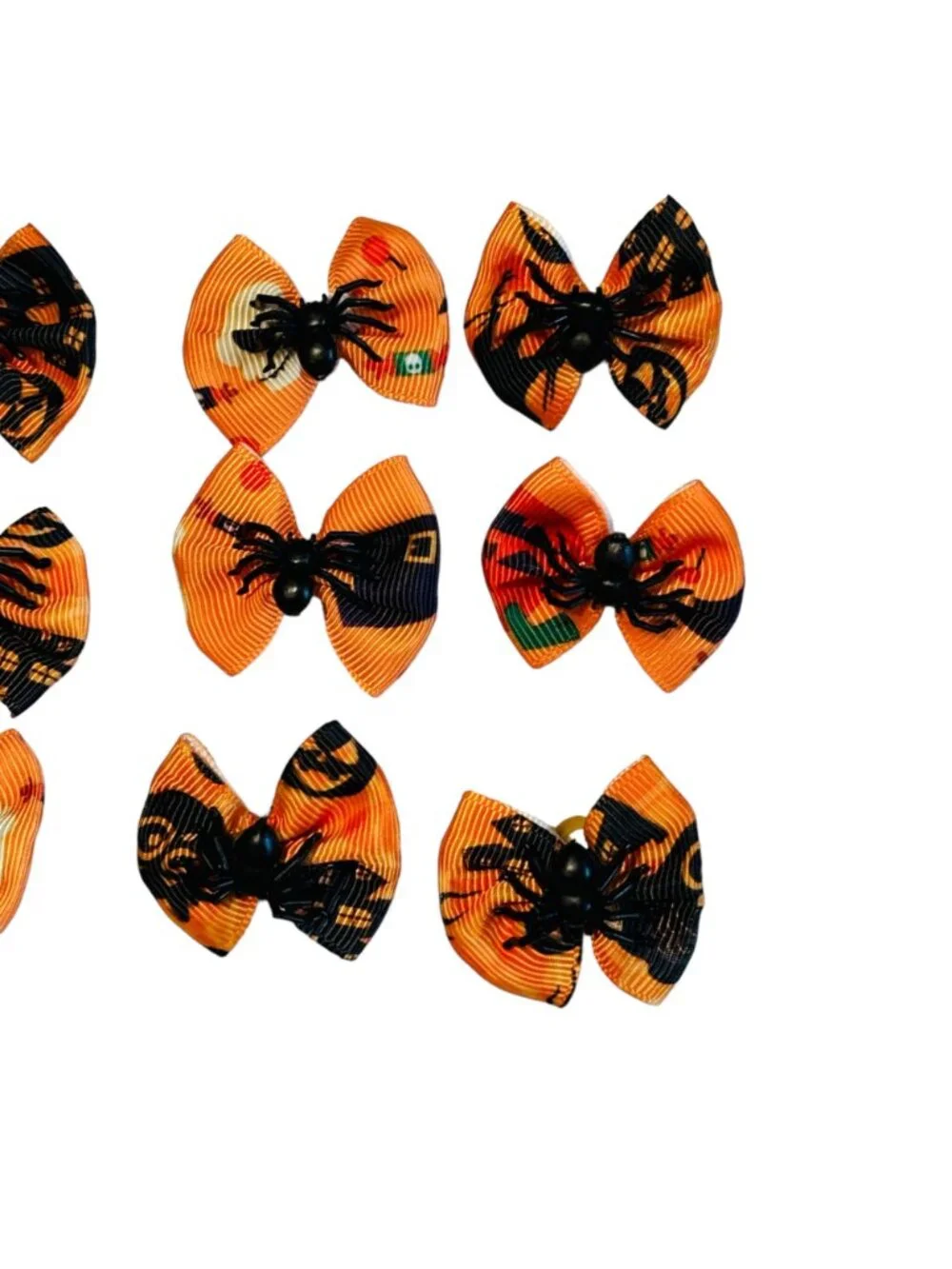 25 pc adorable Halloween bows and hair accessories